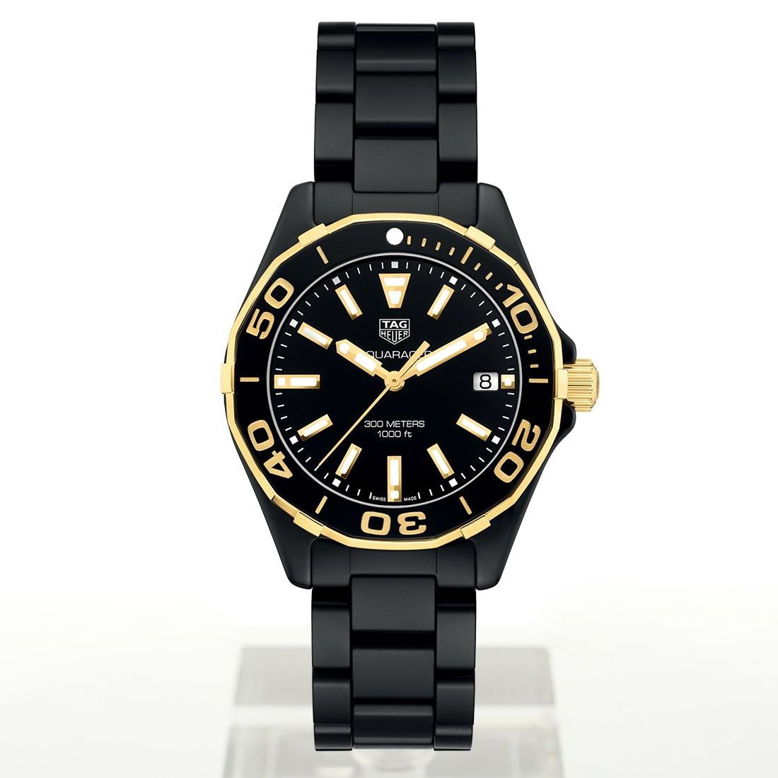 TAG Heuer Aquaracer Quarz Schwarz
