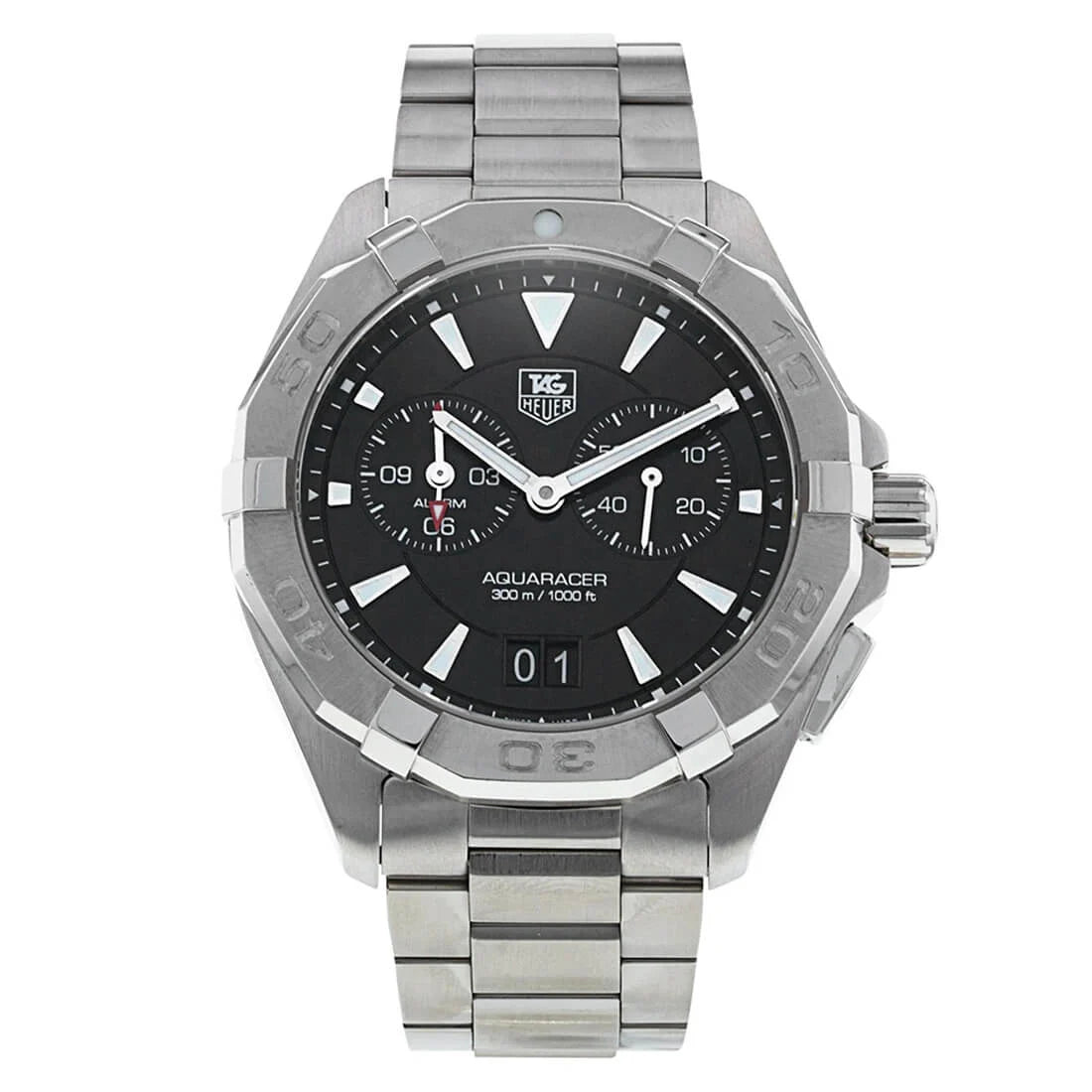 TAG Heuer Aquaracer Quartz Zwart 40 mm