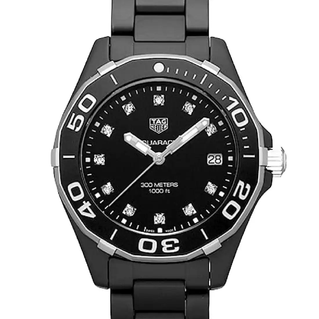 TAG Heuer Aquaracer Quarz Schwarz