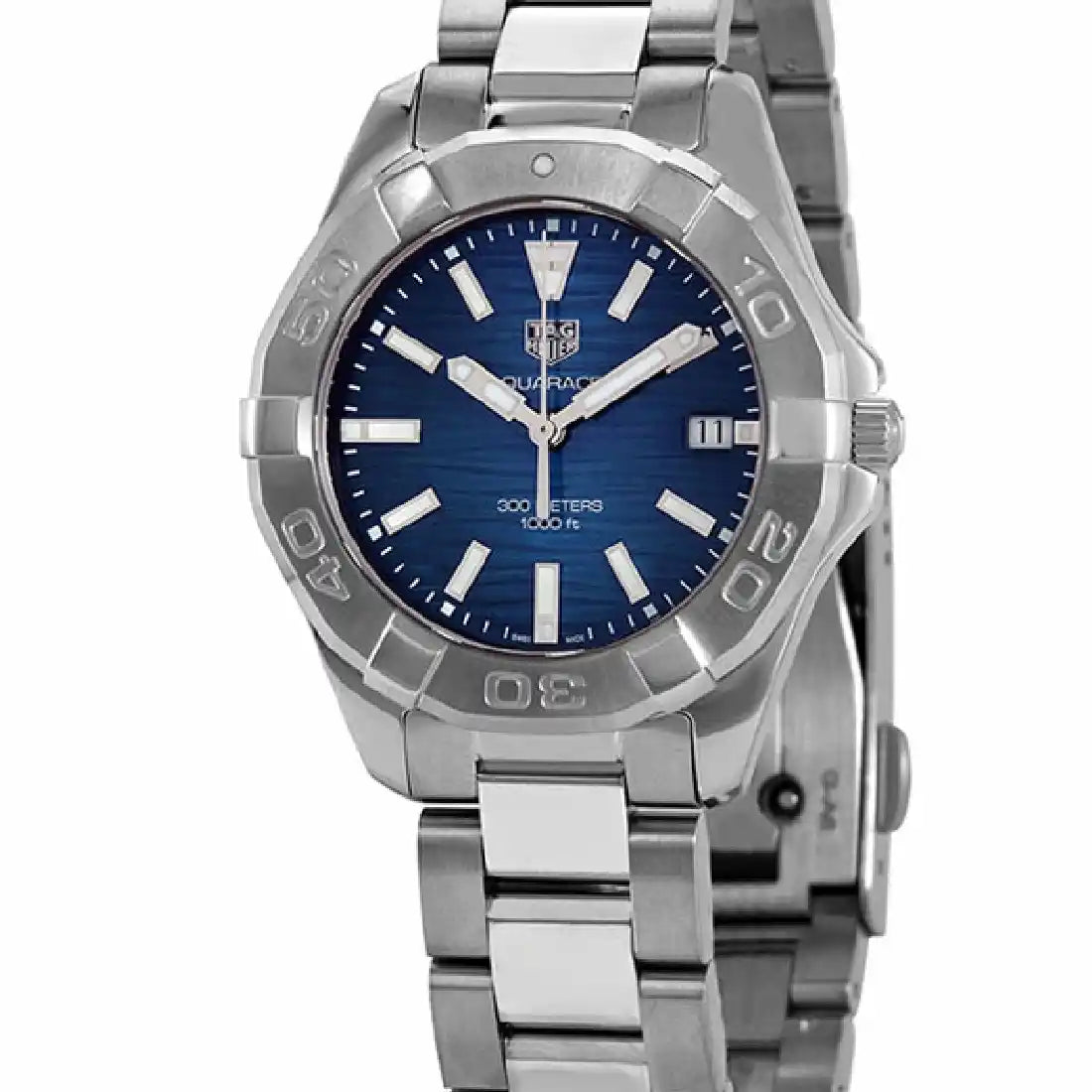TAG Heuer Aquaracer Quartz Blauw 35 mm