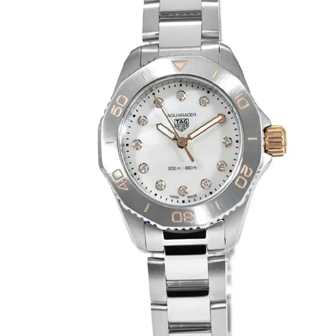 TAG Heuer Aquaracer Quartz met parelmoer 30 mm