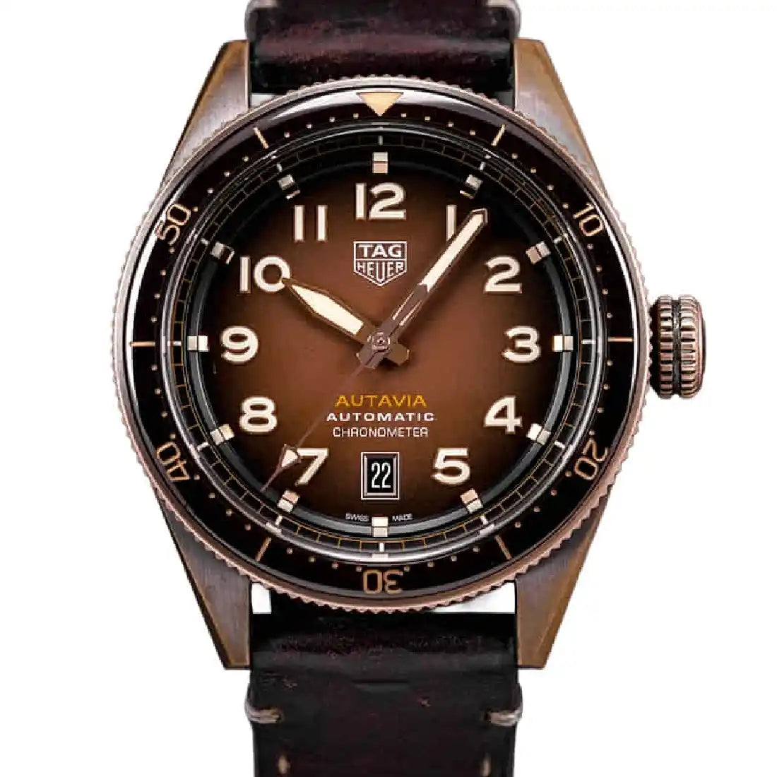 TAG Heuer Autavia Automatique Brun 42mm