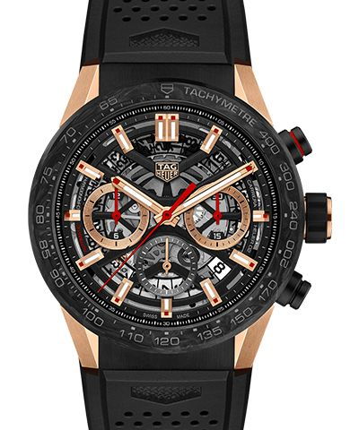 TAG Heuer Carrera Automatik Schwarz