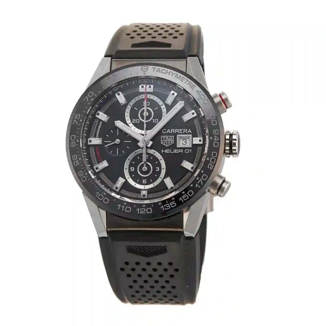 TAG Heuer Carrera Automatic Zwart 43 mm