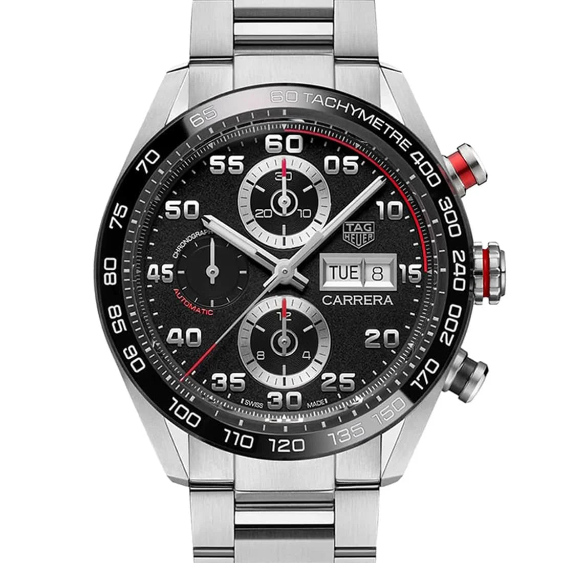TAG Heuer Carrera Automatic Zwart 44 mm