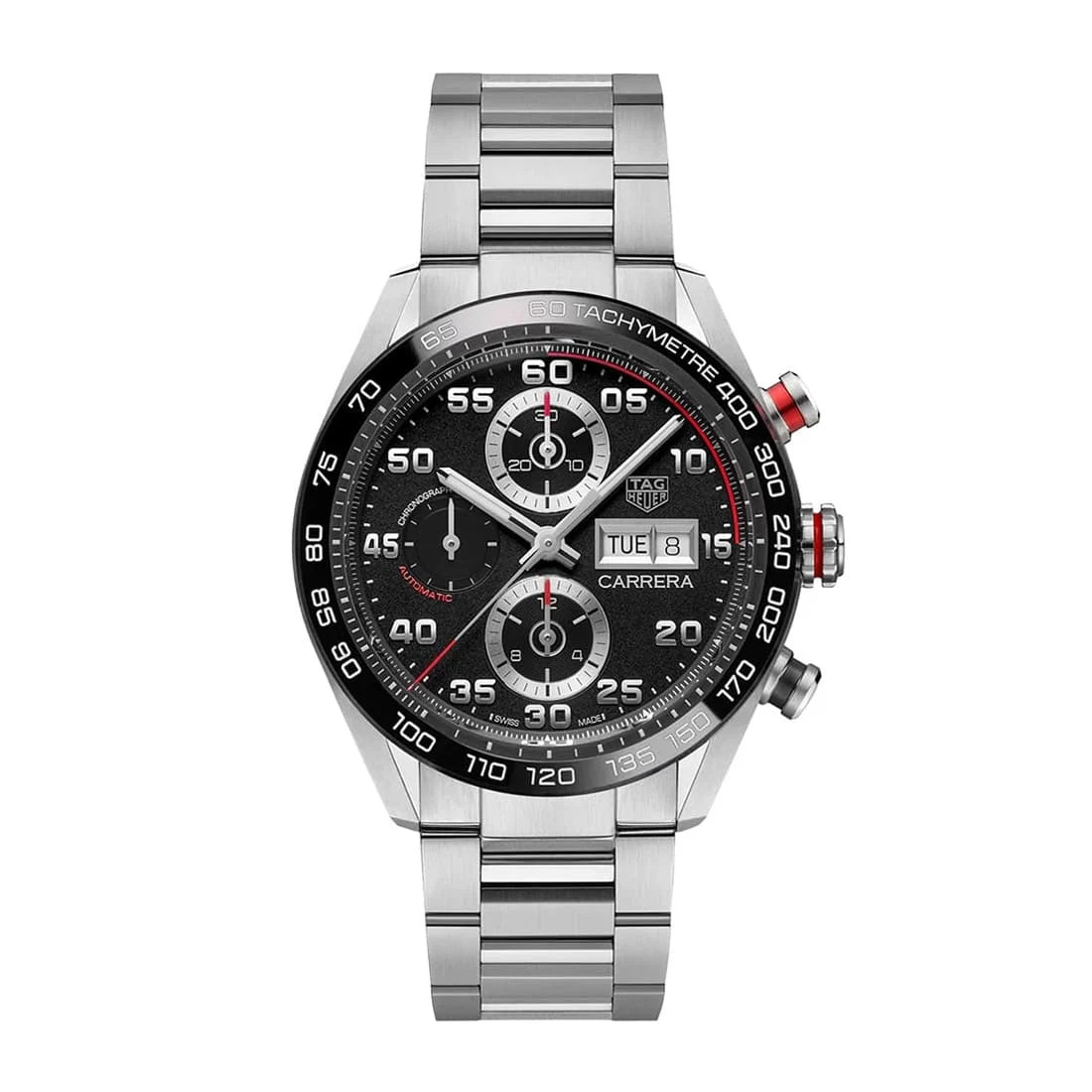 TAG Heuer Carrera Automatic Zwart 44 mm