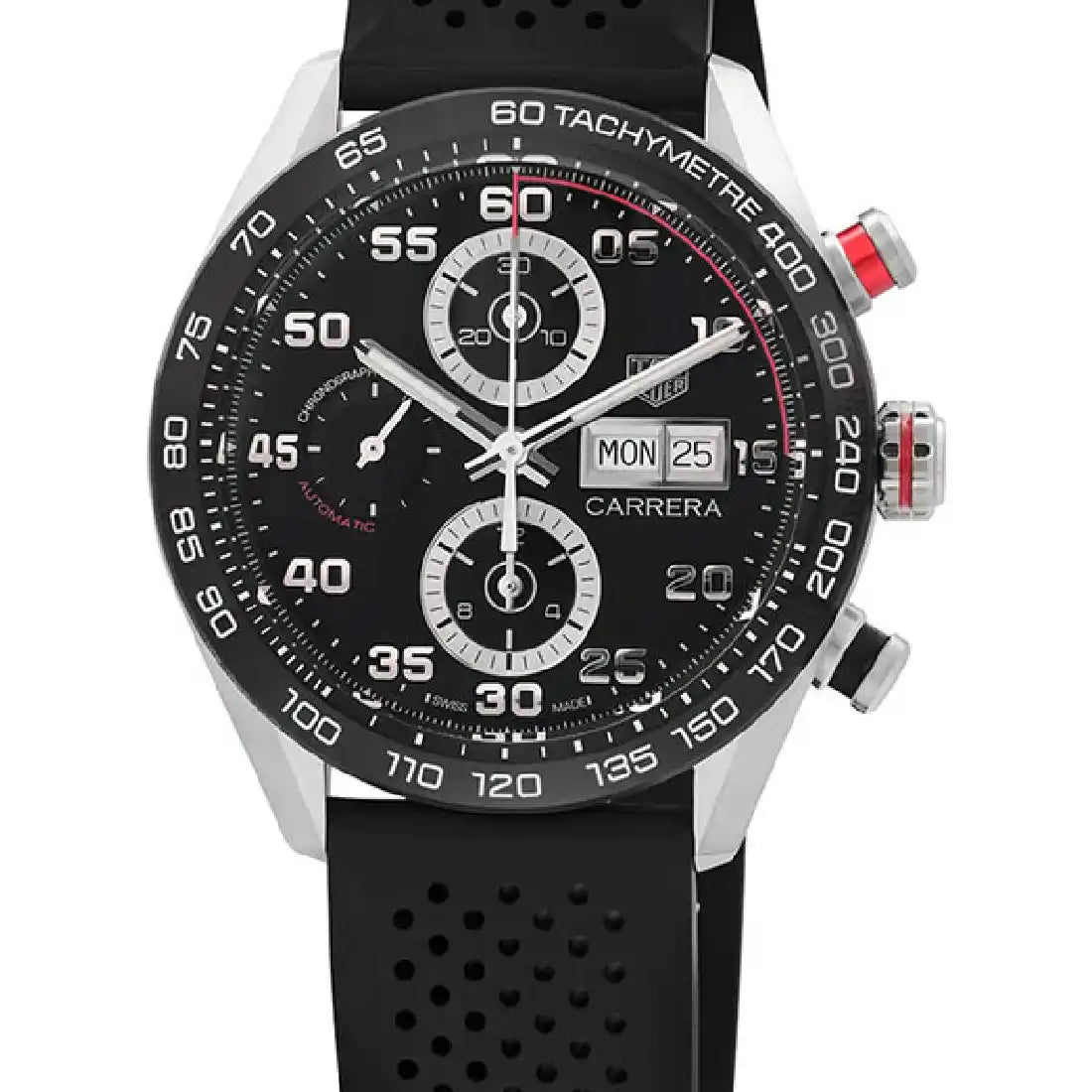 TAG Heuer Carrera Automatic Zwart 44 mm