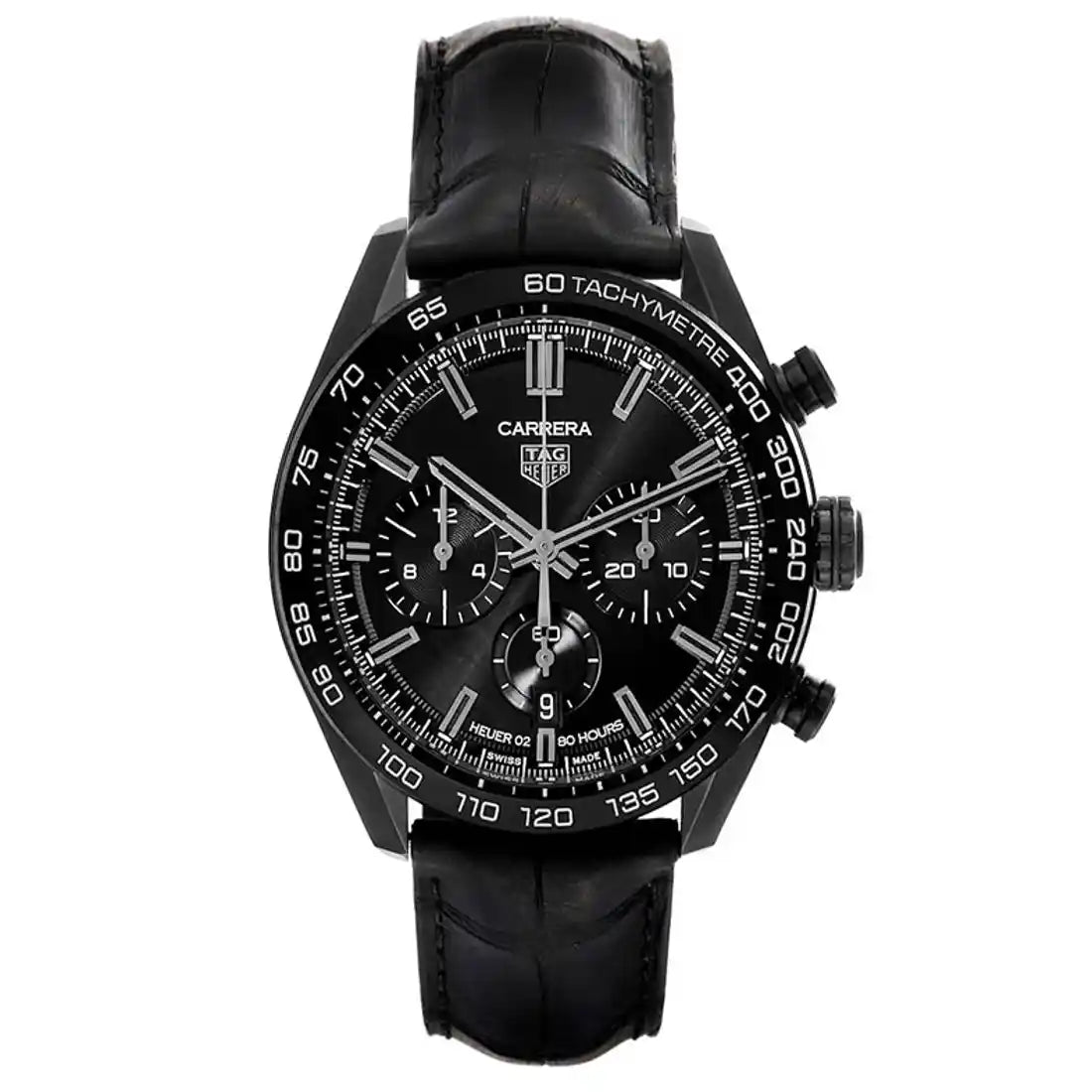 TAG Heuer Carrera Automatic Zwart 44 mm