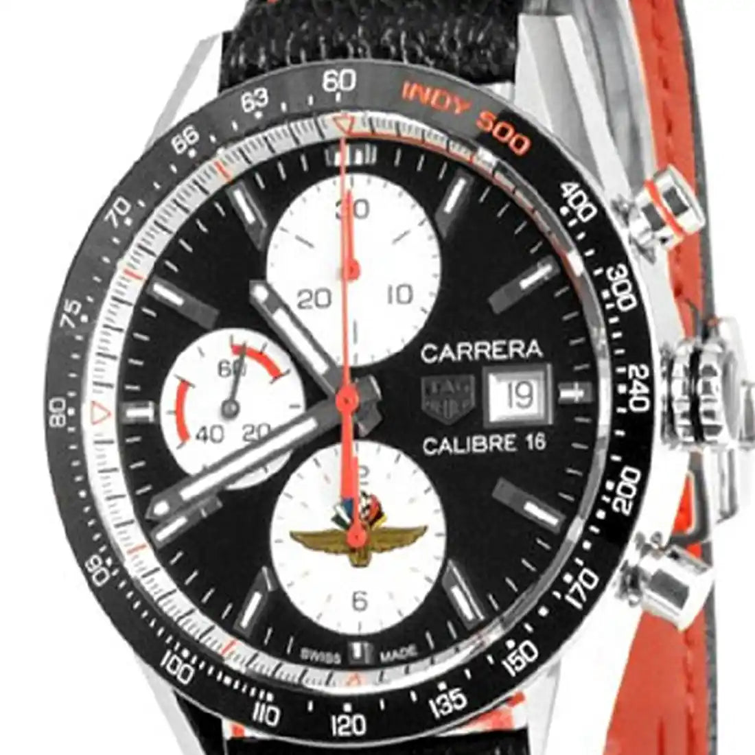 TAG Heuer Carrera Automatic Zwart 41 mm