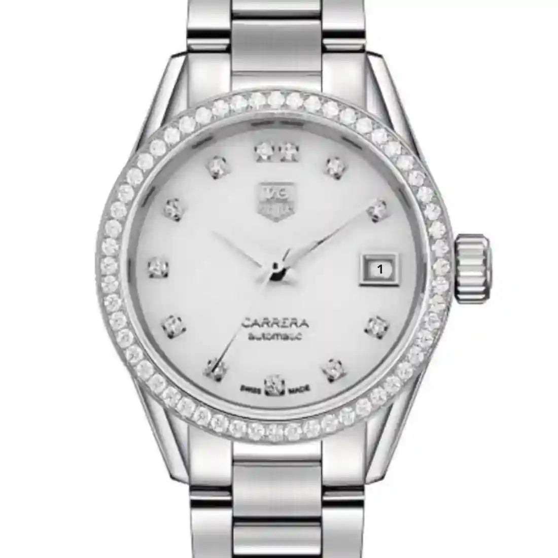 TAG Heuer Carrera Automatic Mother of Pearl 28 mm