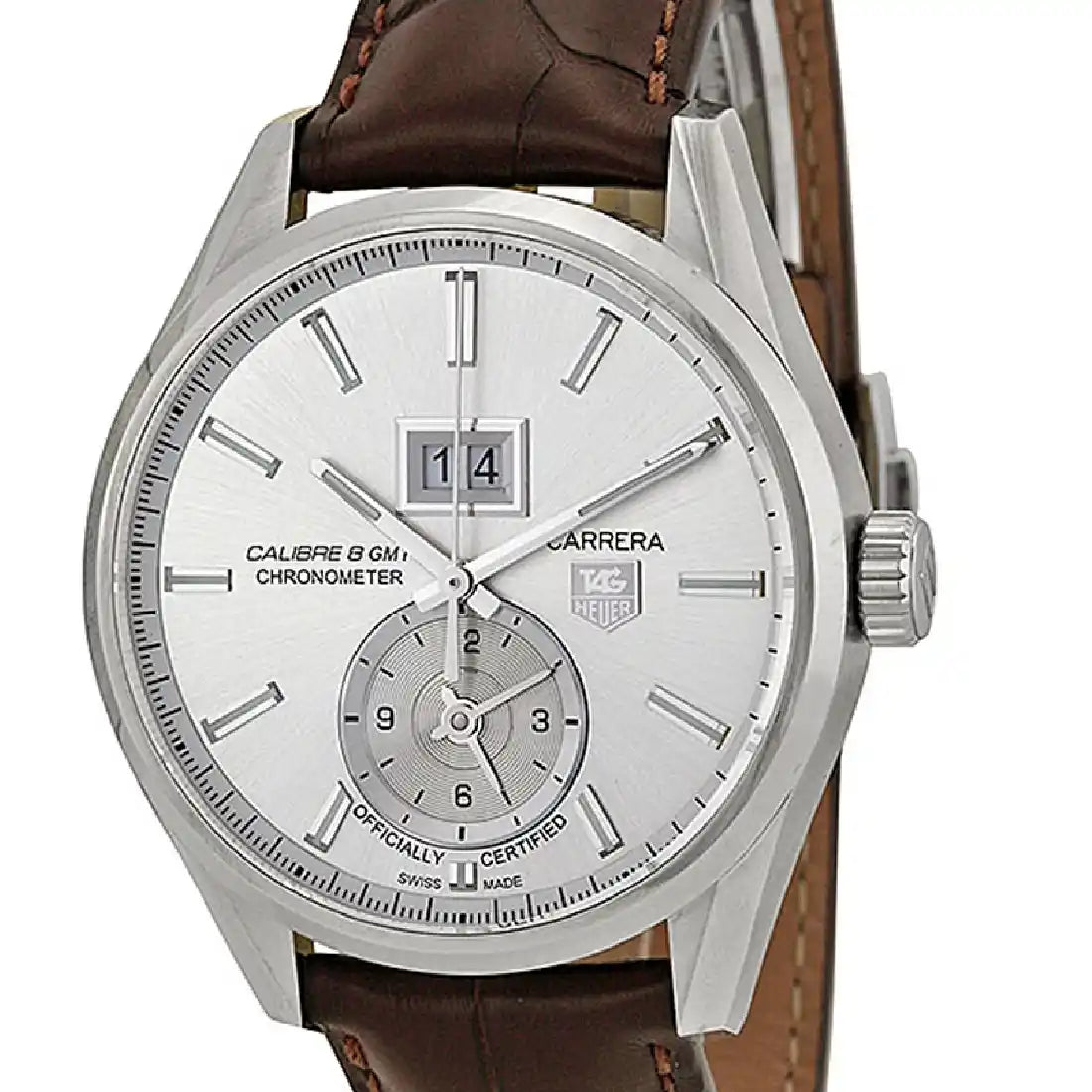 TAG Heuer Carrera Automatic Zilver 41 mm