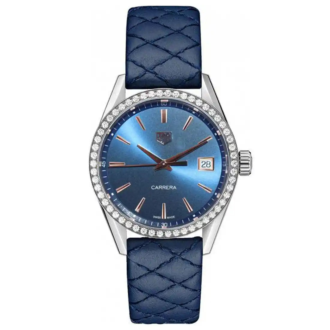 TAG Heuer Carrera Quartz Blauw 36 mm