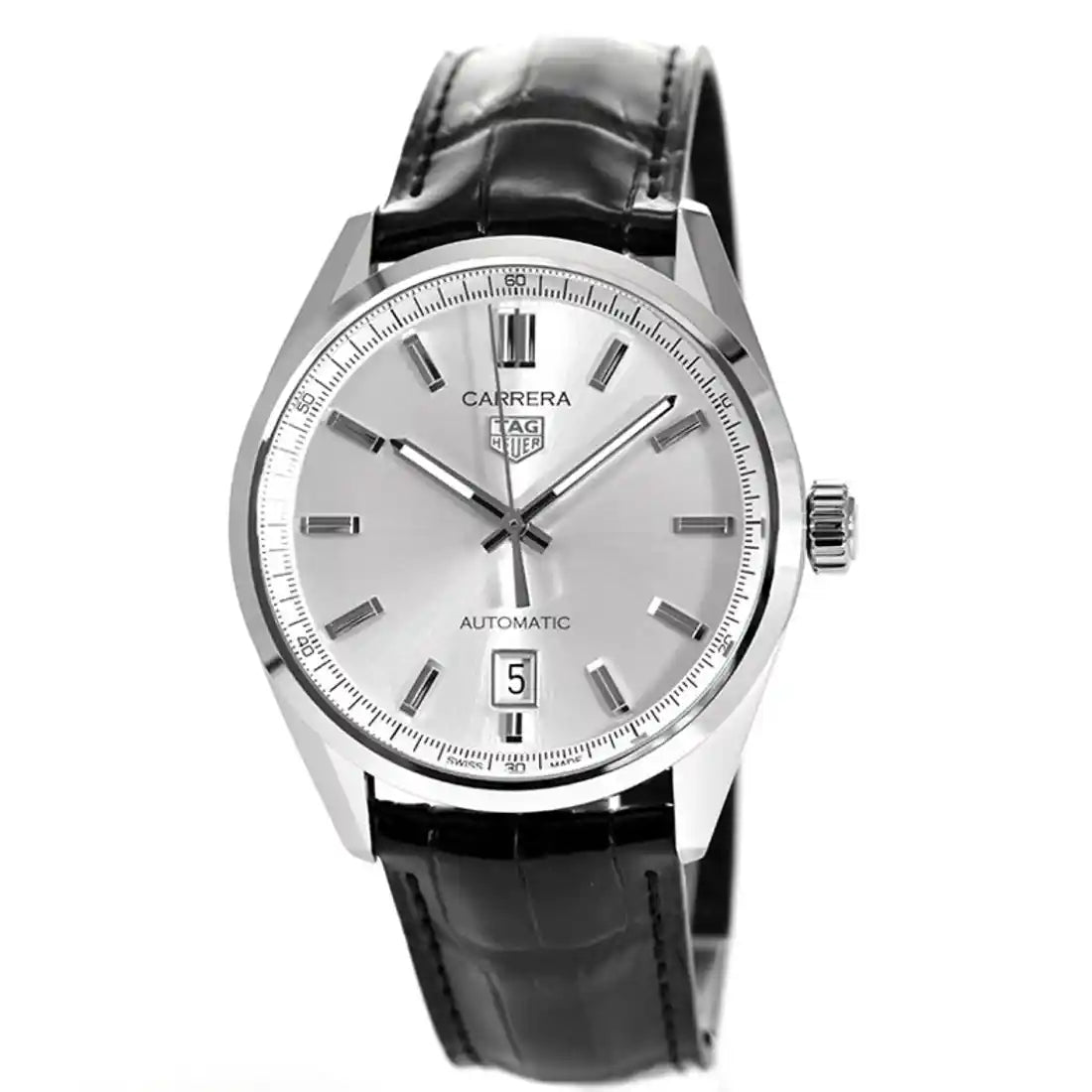 TAG Heuer Carrera Automatic Grijs 39 mm