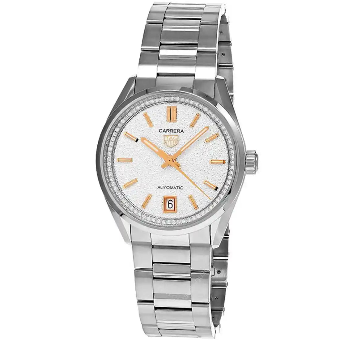 TAG Heuer Carrera Automatic Zilver 36 mm