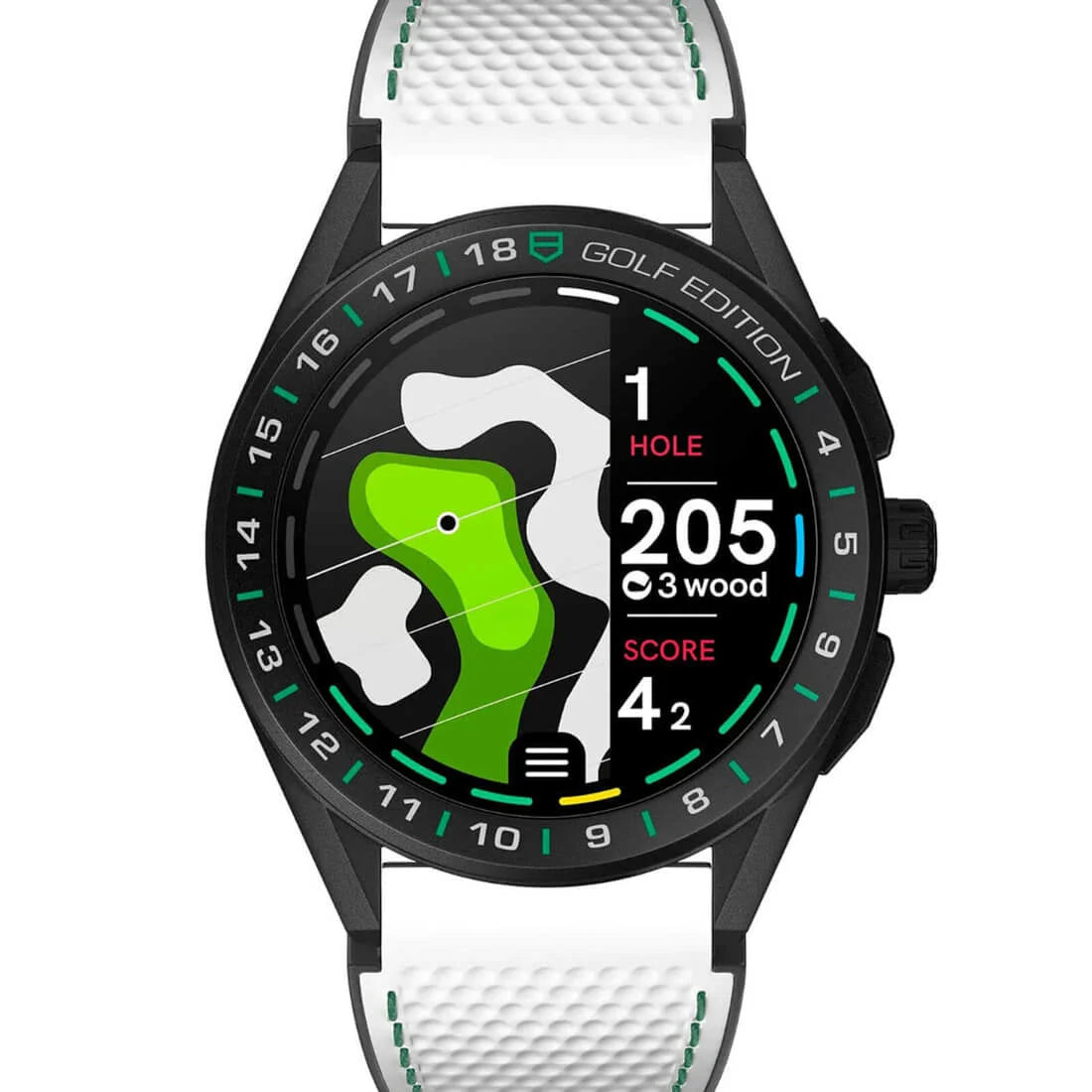 TAG Heuer Connected Quartz Zwart 45 mm