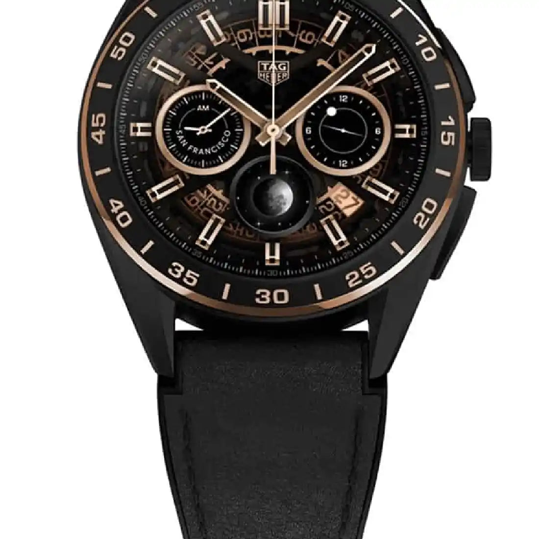 TAG Heuer Connected smartwatch zwart 45 mm