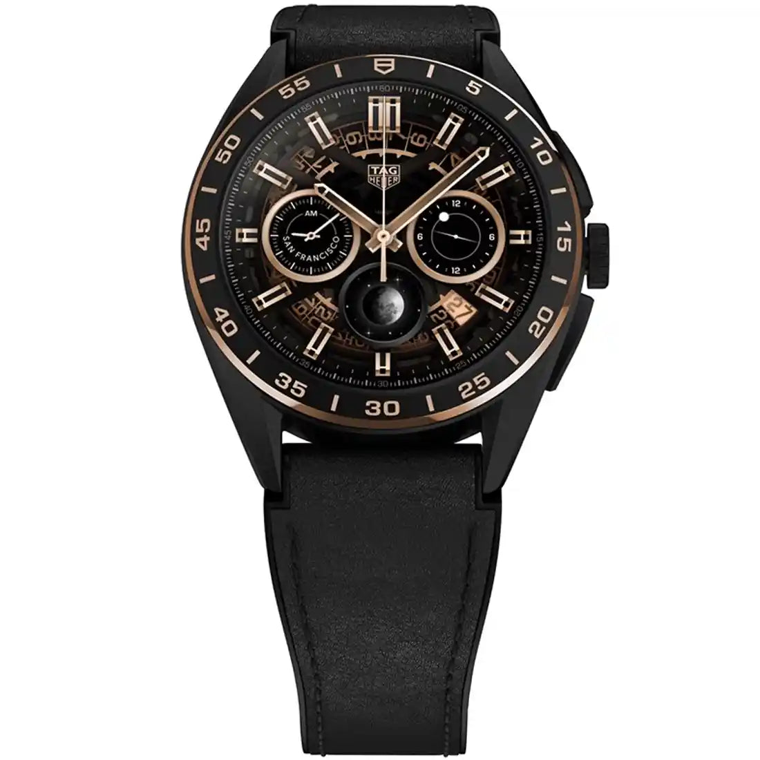 TAG Heuer Connected smartwatch zwart 45 mm