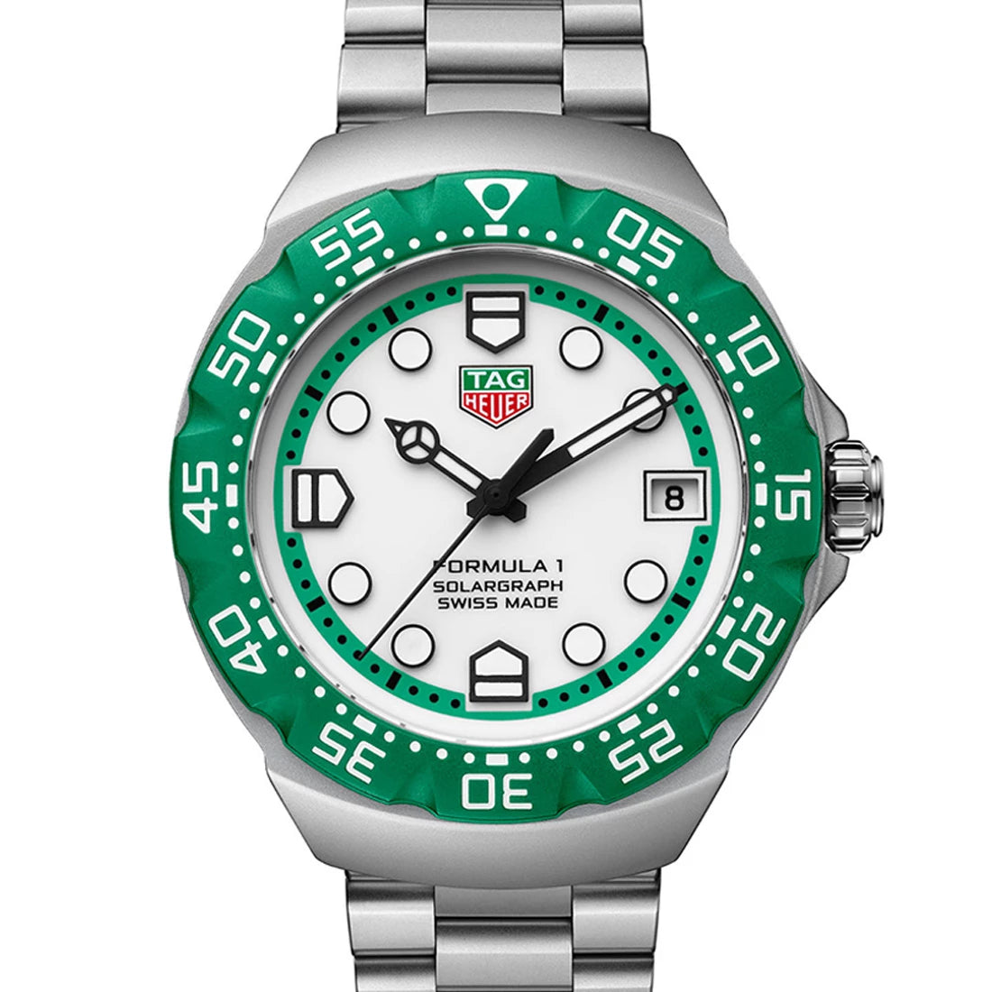 TAG Heuer Formula 1 GPS solar White 38mm