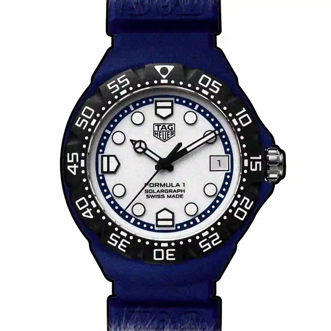 TAG Heuer Formula 1 GPS solar White 38mm