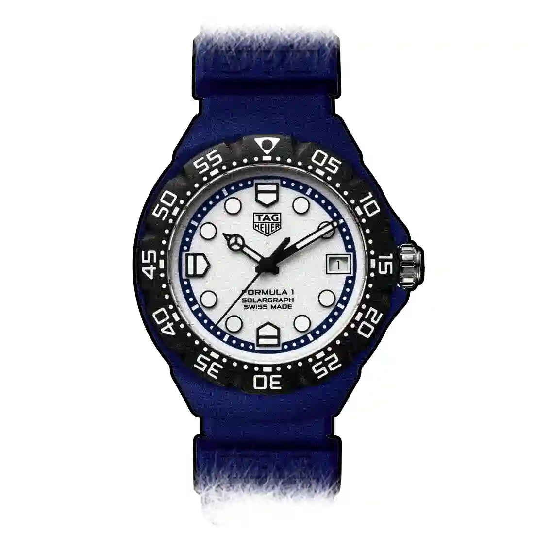 TAG Heuer Formula 1 GPS solar White 38mm