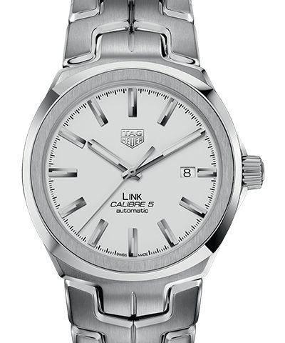 TAG Heuer Link Automatik Silber
