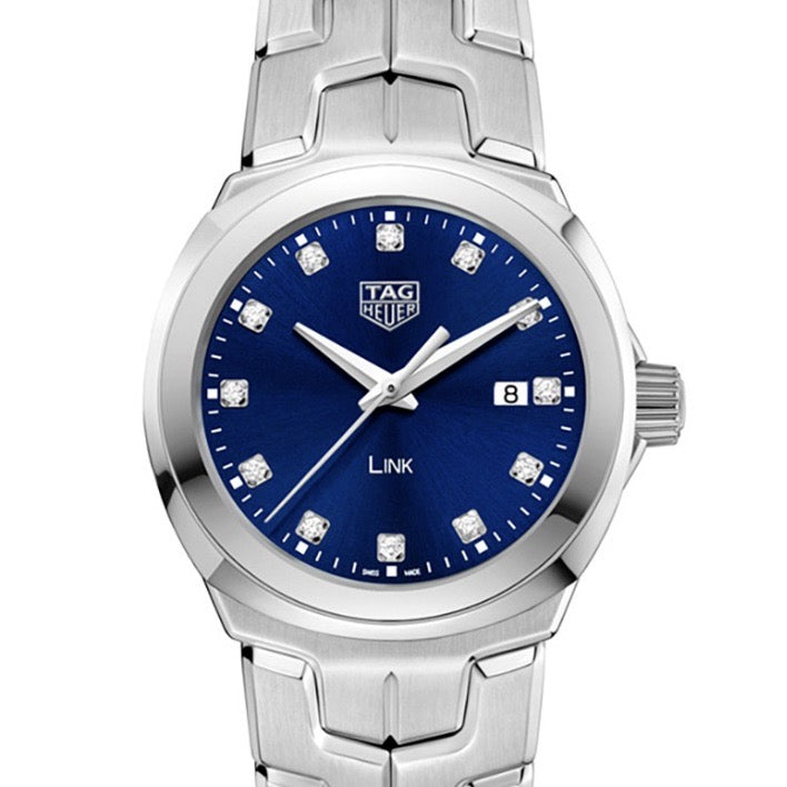 TAG Heuer Link Quartz Blauw 32 mm