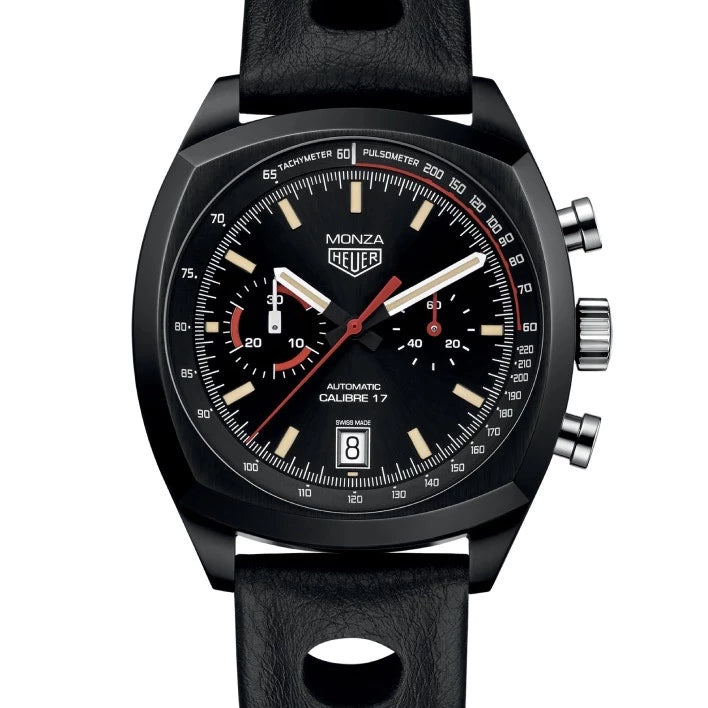 TAG Heuer Monza Automatic Zwart 42 mm