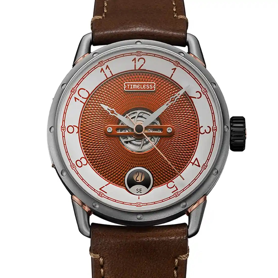 Timeless Watch HMS 001 Automatic Terracotta 42mm