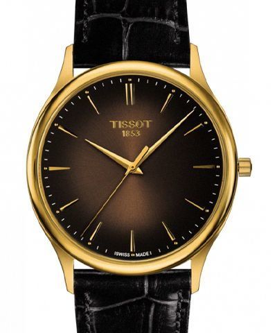 TISSOT T-Gold Quartz Brown 40mm