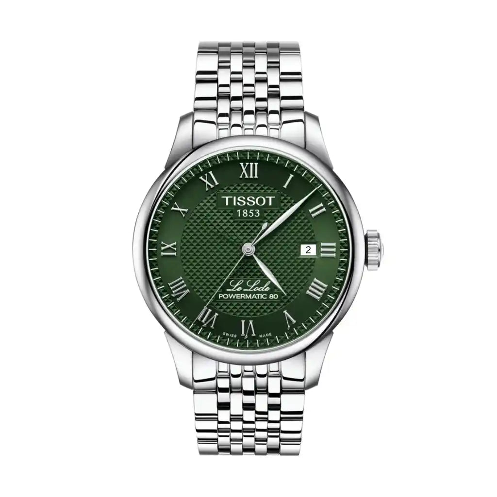 39mm Tissot Le Locle T006.407.11.093.00, Vert , acier inoxydable, 39mm