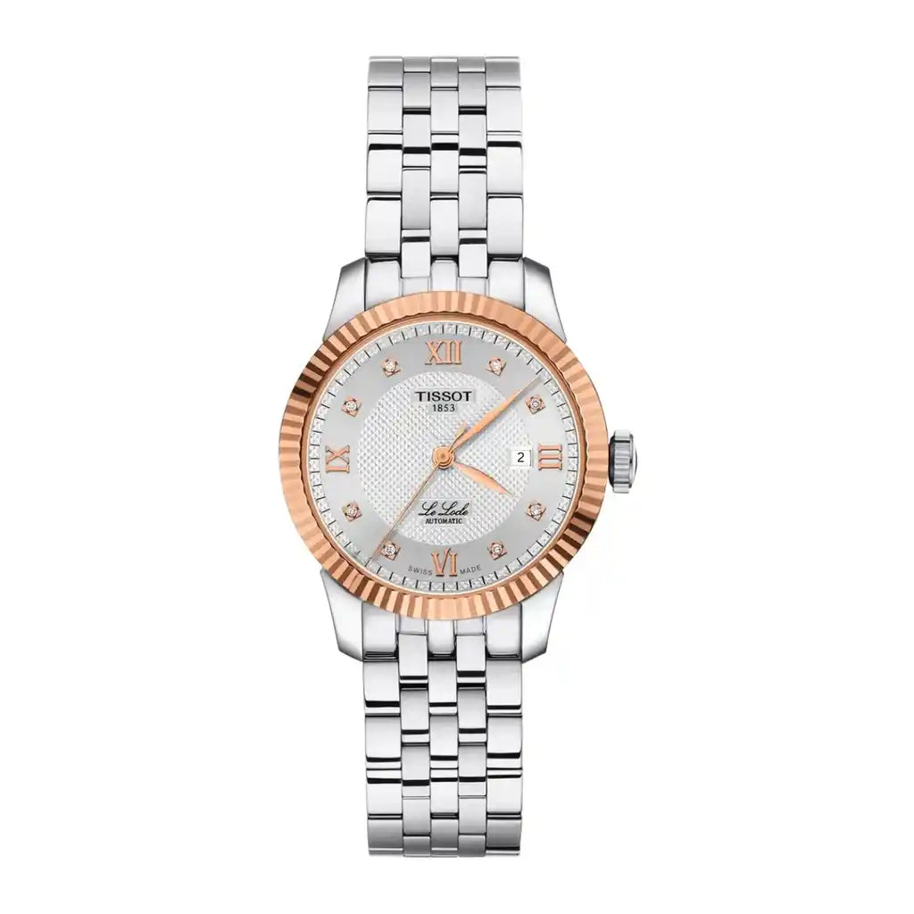 Tissot Le Locle T932.207.41.036.00 – Uhr mit Silber und Edelstahlgehäuse, 29 mm