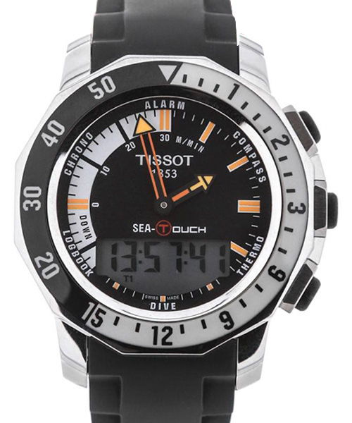 TISSOT Sea-Touch Quartz Black 45mm