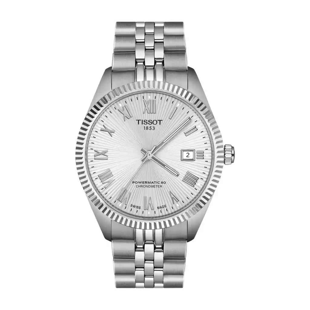 Tissot T-Classic T156.408.11.033.00 – 39mm mit Silber und Edelstahlgehäuse, 39mm