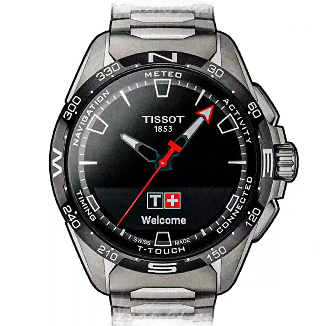 TISSOT T-Touch Quartz Black 48mm