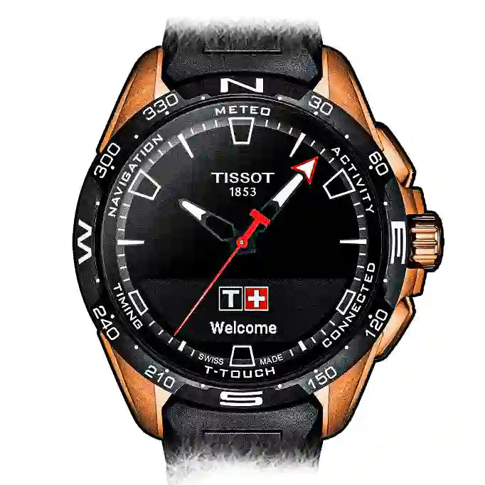 TISSOT T-Touch Quartz Black 48mm