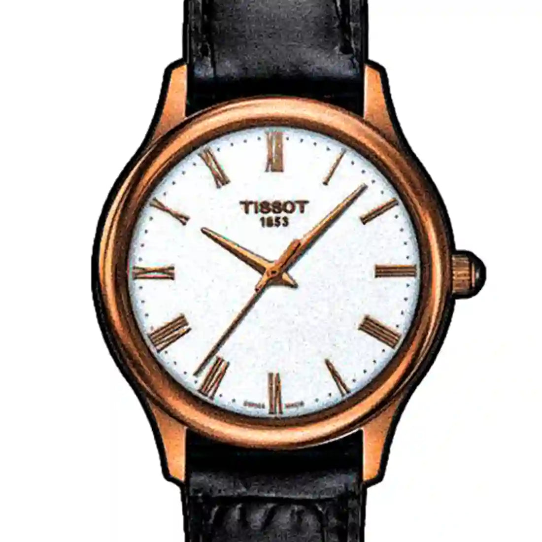 TISSOT T-Gold Quarz Weiß