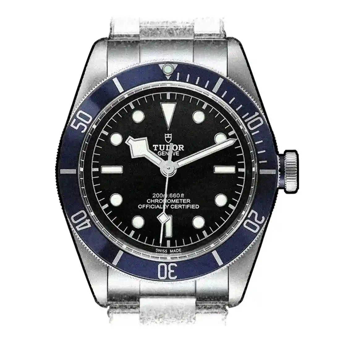 Tudor Schwarz Automatik Schwarz