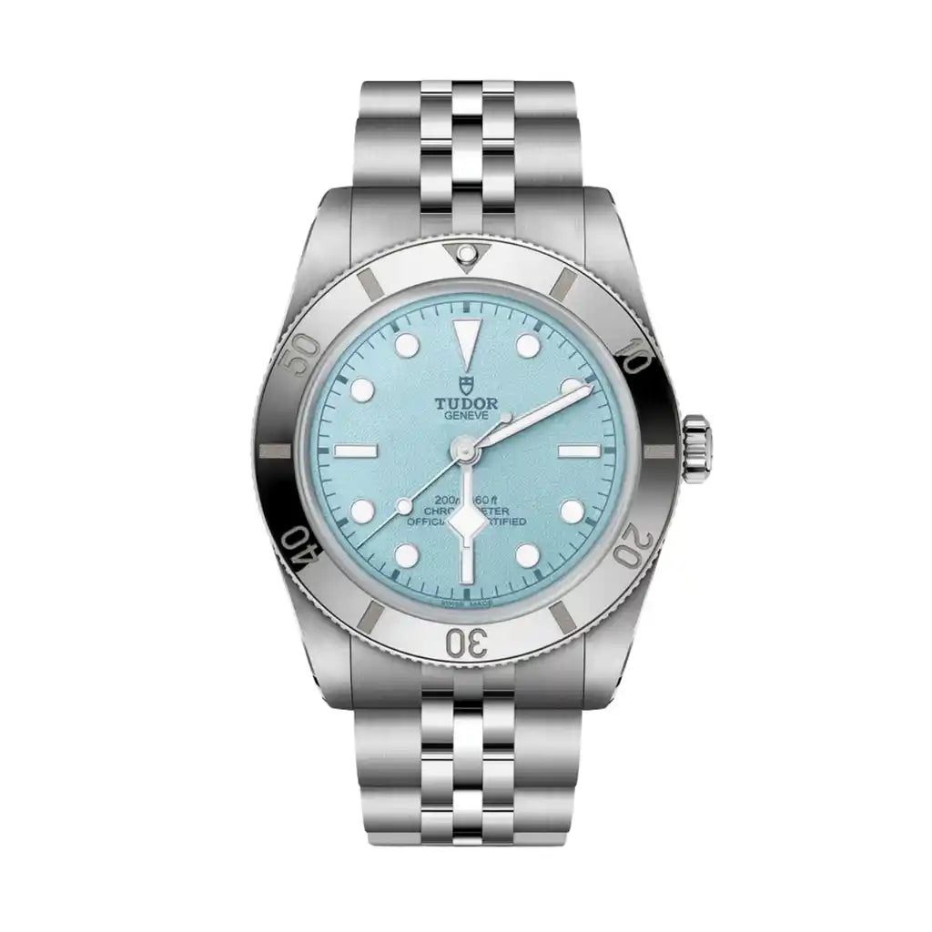 Tudor Schwarz M79000-0001 39mm mit blauem Zifferblatt, Edelstahl, 39mm