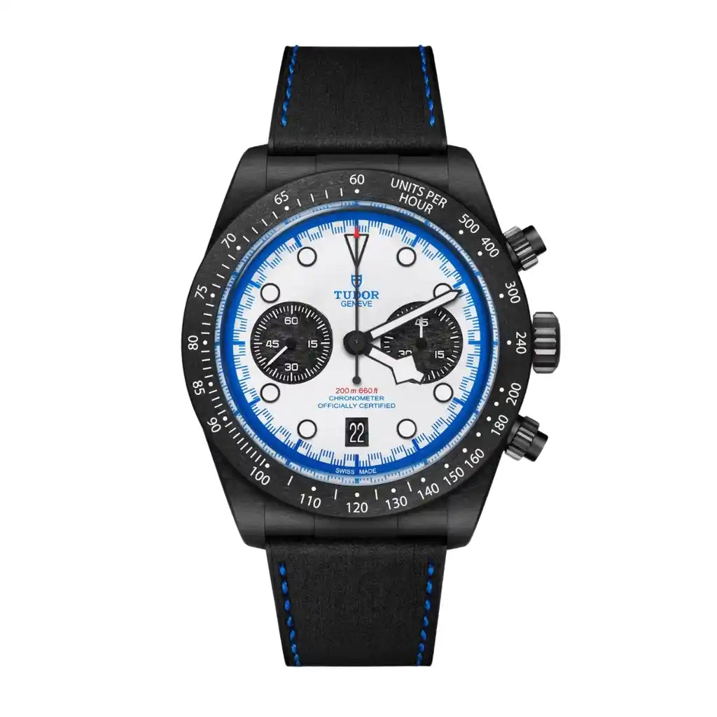 Tudor Black Bay M79377KN-0001 White Dial Carbon 41mm Watch