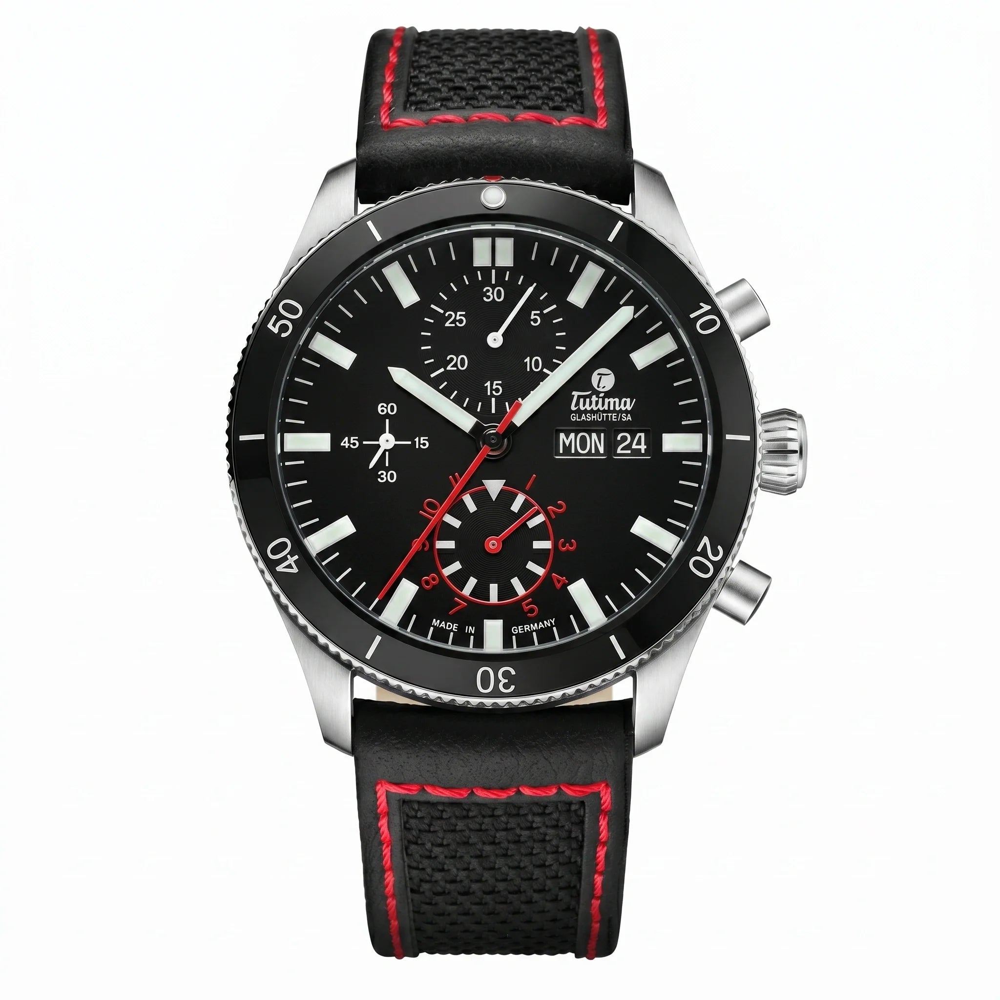 Tutima Glashütte Grand Flieger Automatic Black 41mm