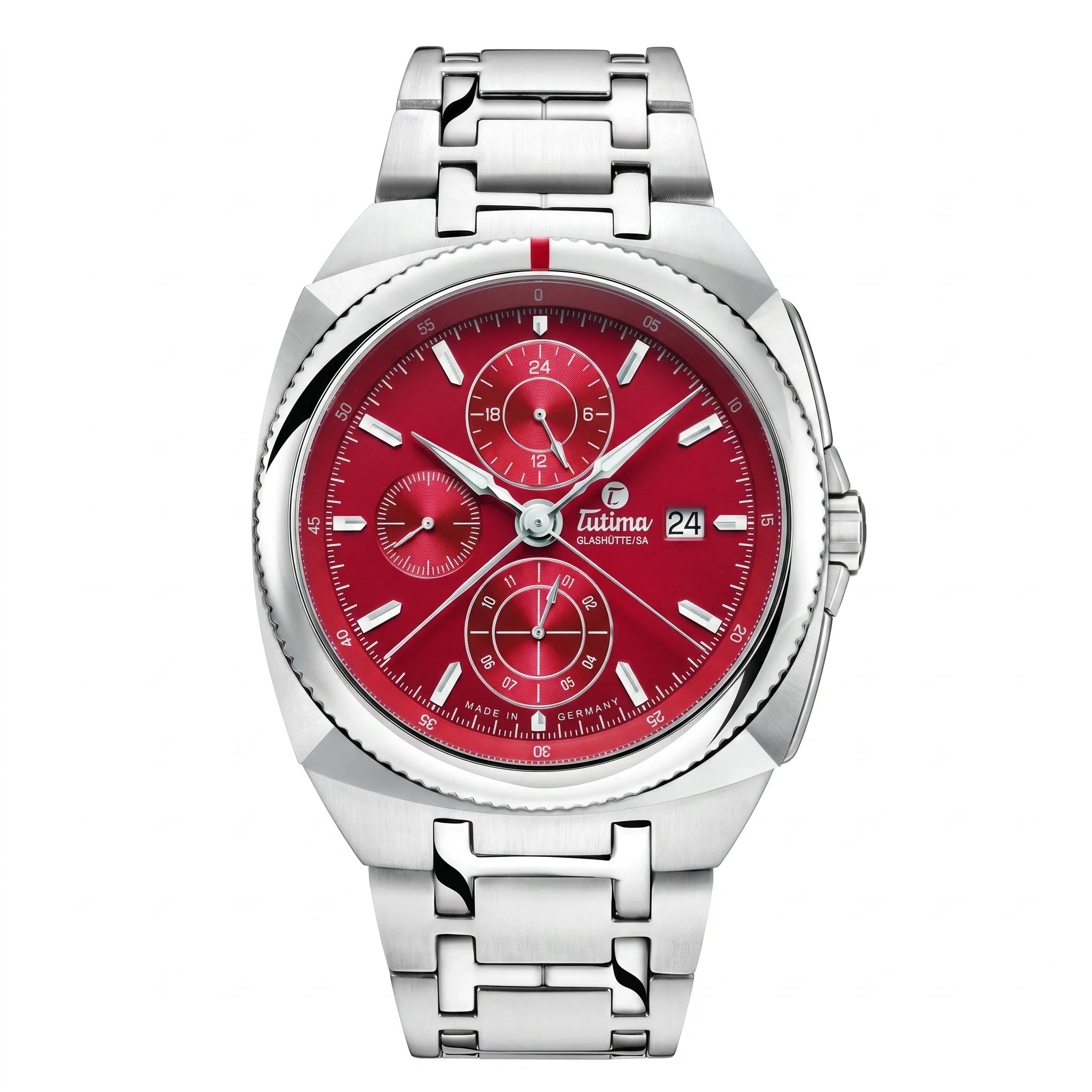 Tutima Glashütte Saxon Automatic Red 43mm