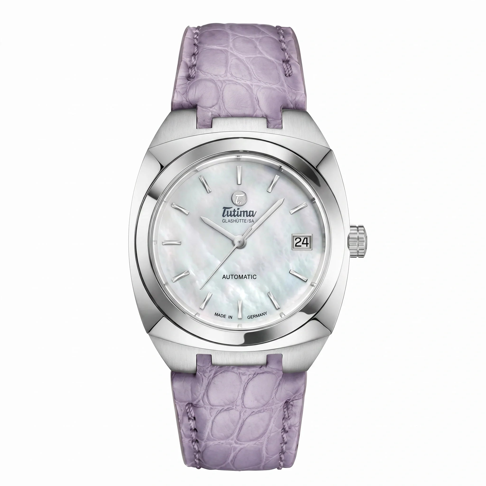 Tutima Glashütte Saxon Automatique Mère De Perle 36mm