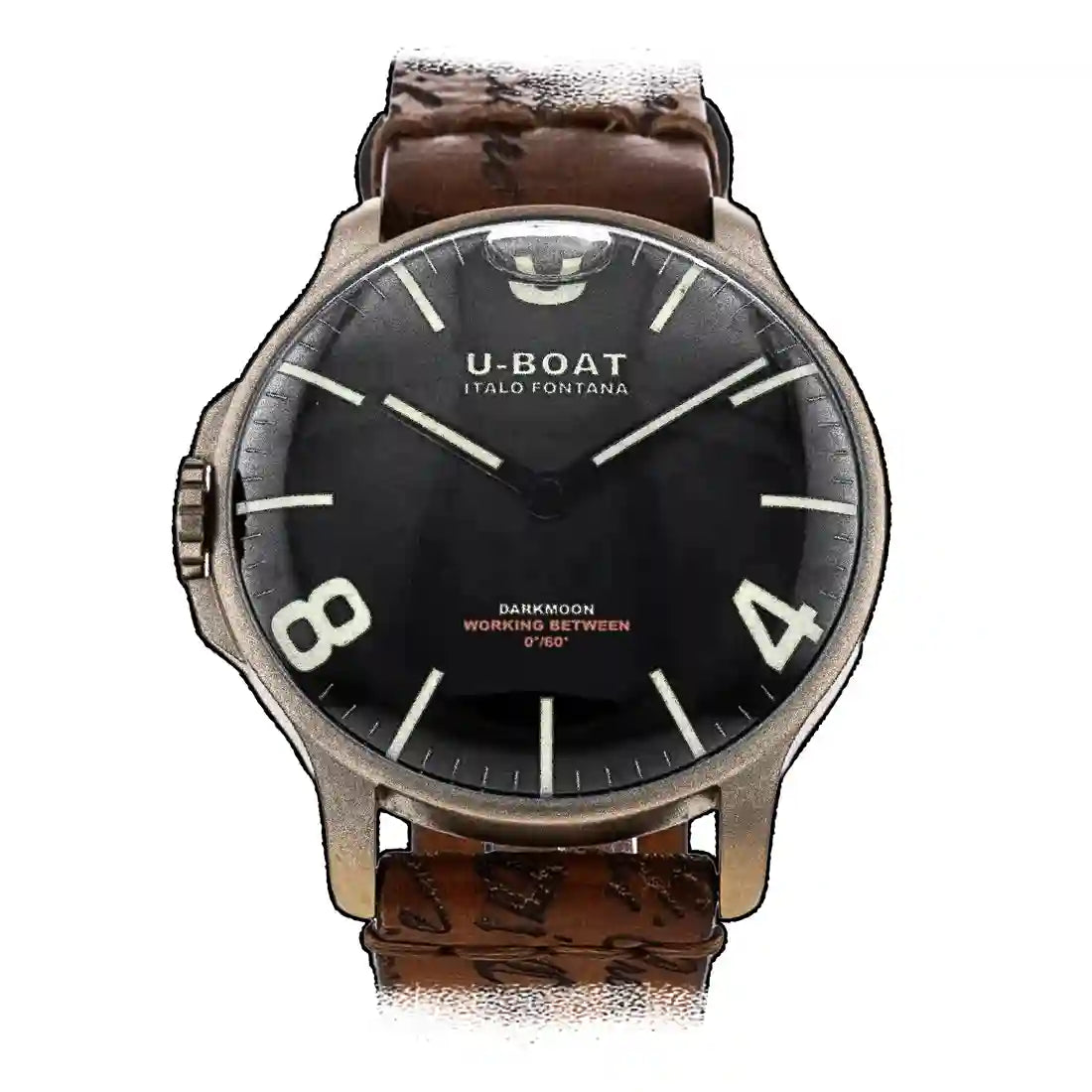 U-Boat Darkmoon Quarz Schwarz