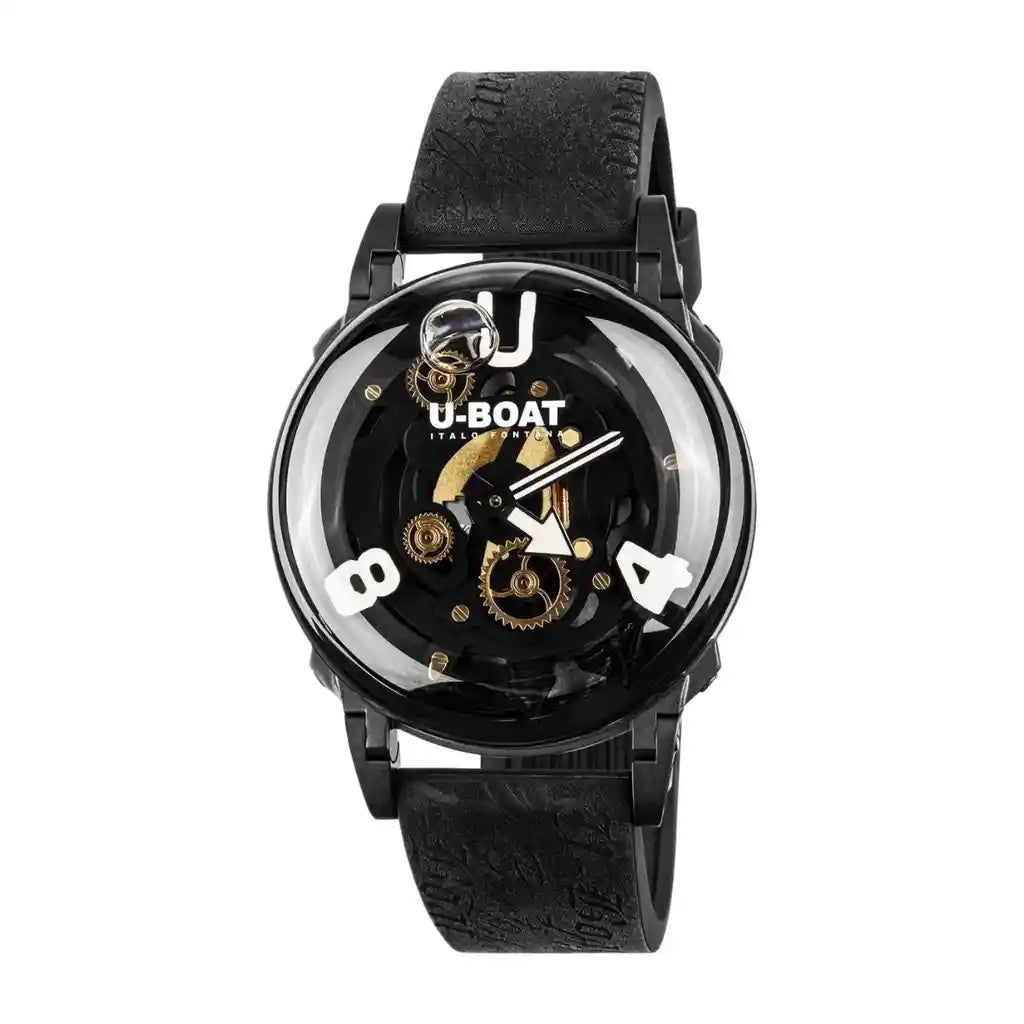 U-Boat U-65 3355 Black Dial Stainless Steel 44mm Watch