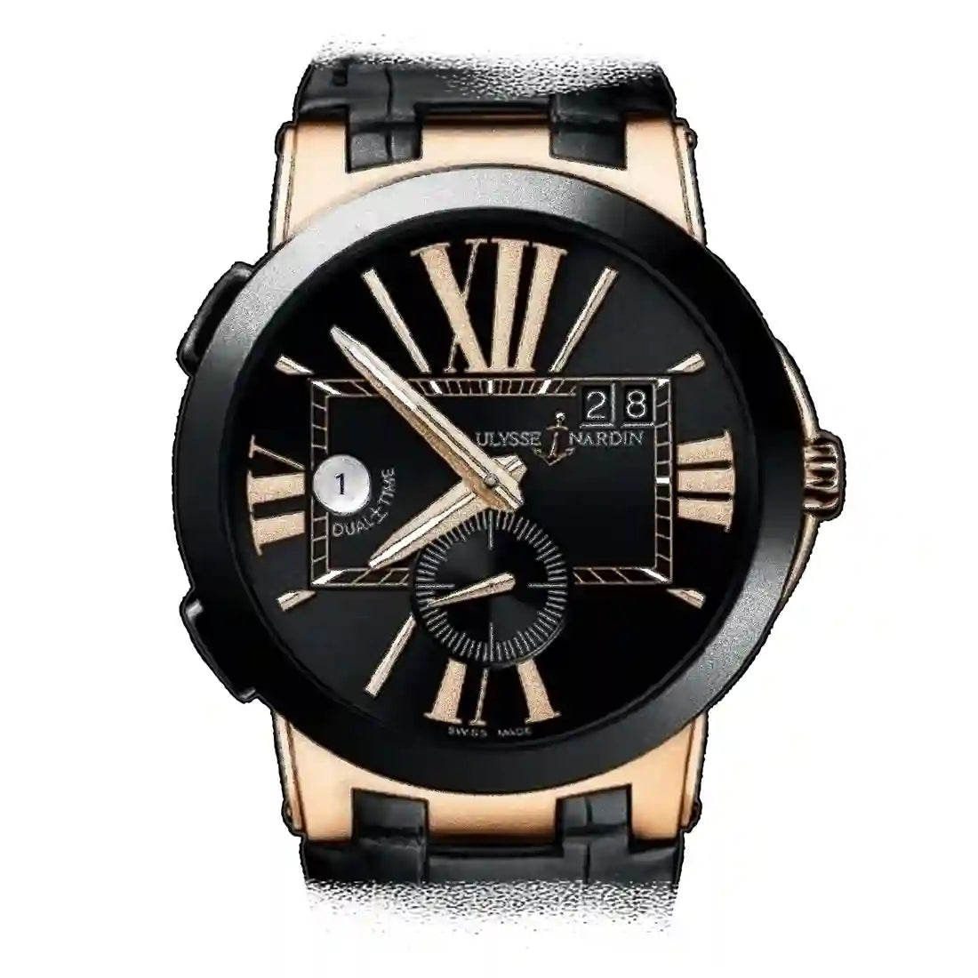 Ulysse Nardin Ulysse Nardin Executive Automatic Zwart 43 mm