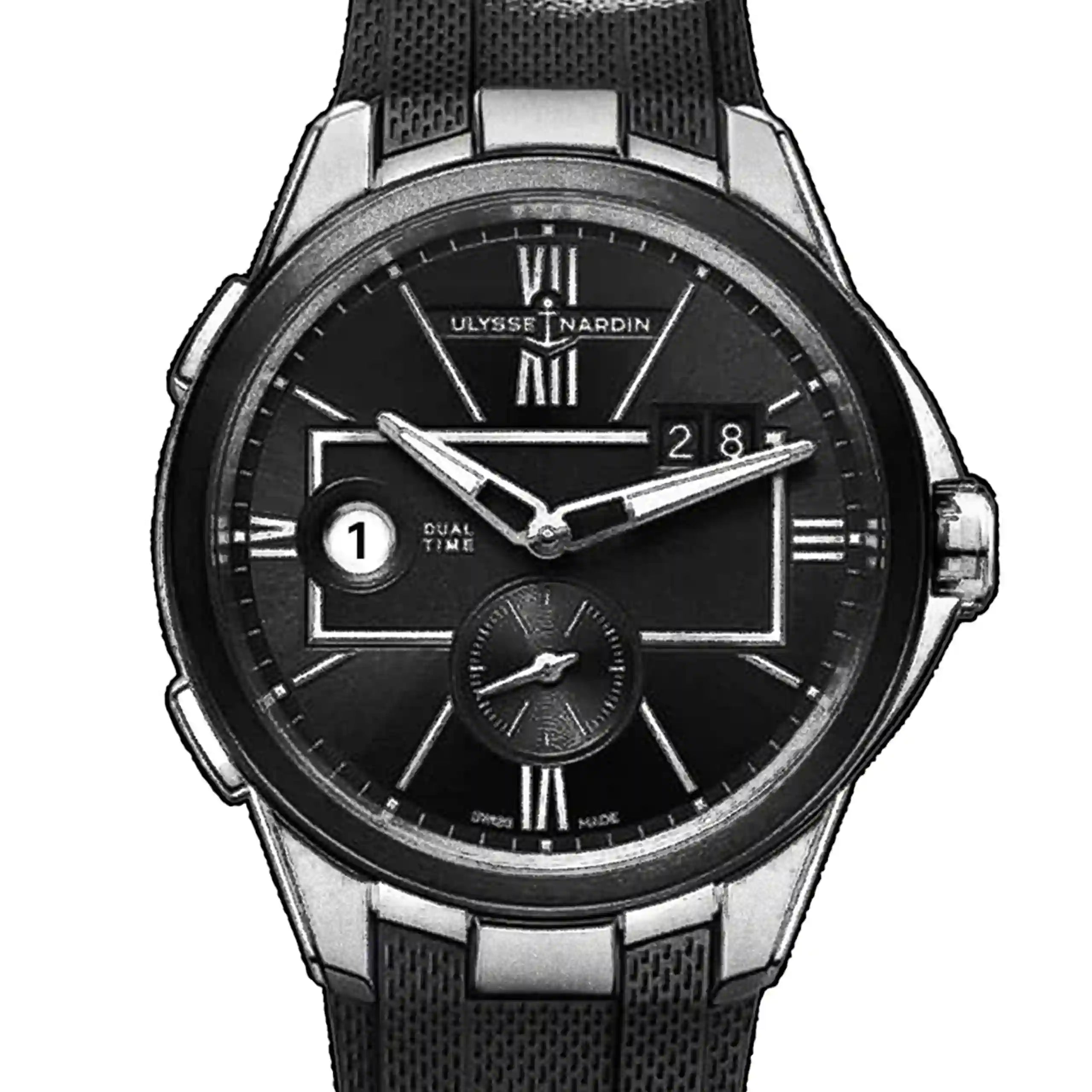 Ulysse Nardin Ulysse Nardin Executive Automatic Zwart 42 mm