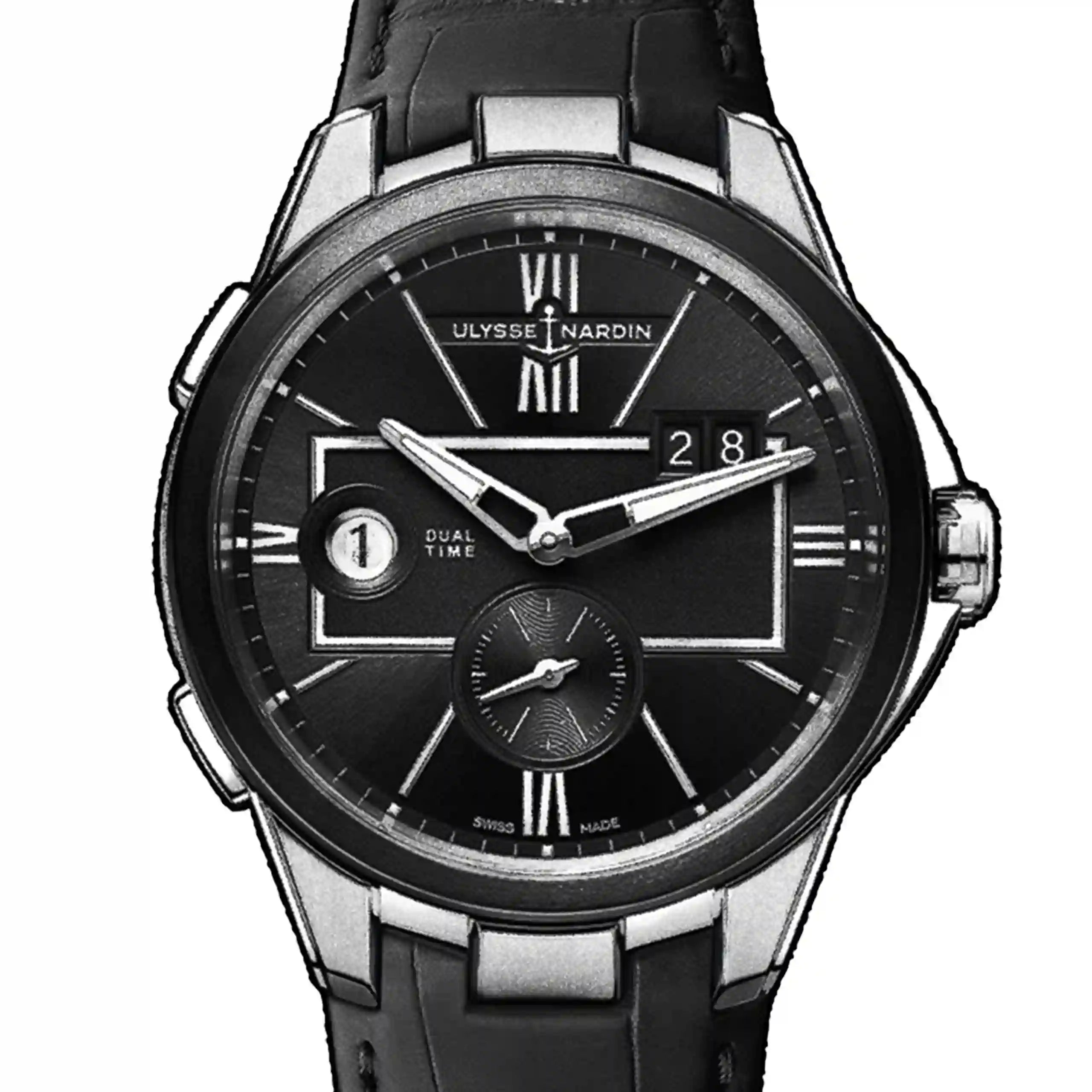 Ulysse Nardin Ulysse Nardin Executive Automatic Zwart 42 mm