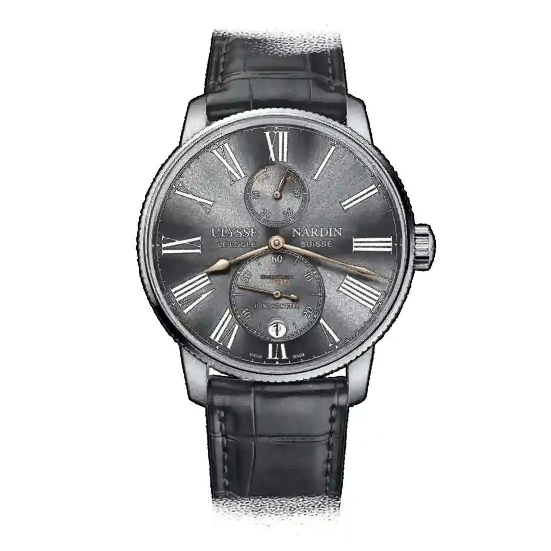 Ulysse Nardin Ulysse Nardin Marine Automatic Zwart 42 mm