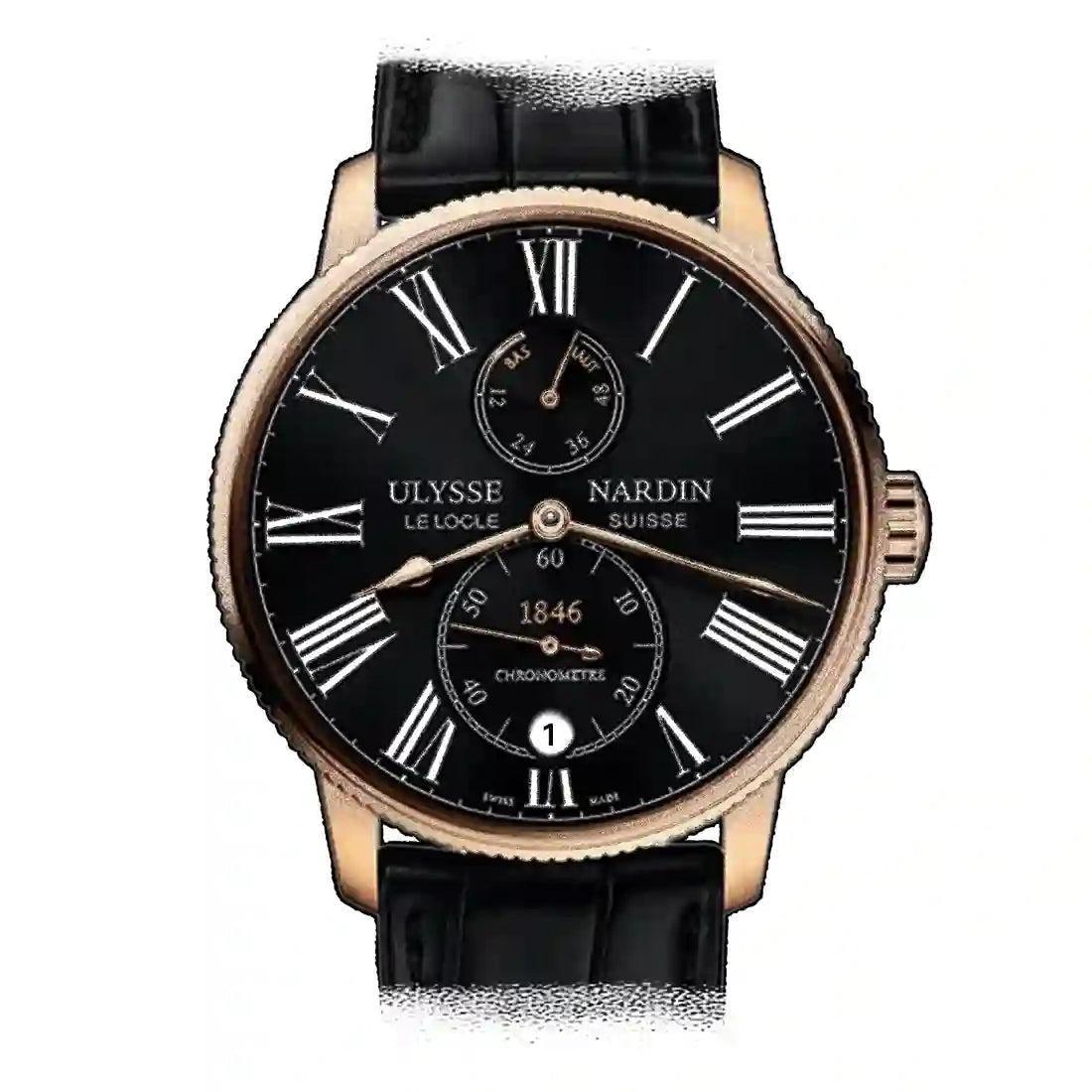 Ulysse Nardin Ulysse Nardin Marine Automatik Schwarz