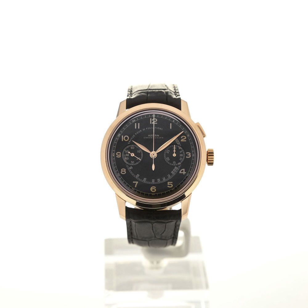 Vulcain 50S Presidents Automatic Zwart 42 mm